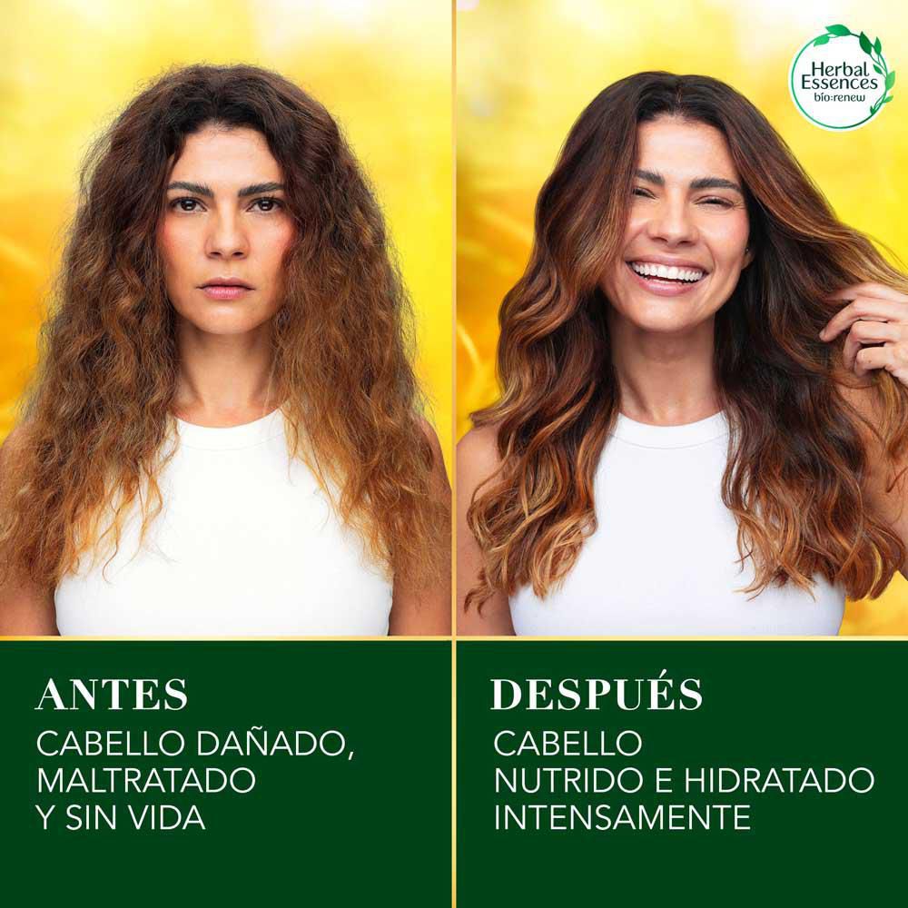 Mascarilla capilar HERBAL ESSENCES BIO RENEW nutre e hidrata con aguacate (300  ml) img #4