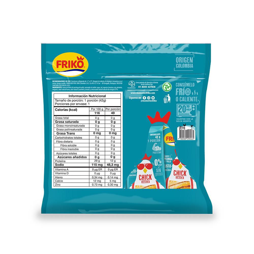 Snack FRIKO Pechuga De Pollo (210  gr) img #2