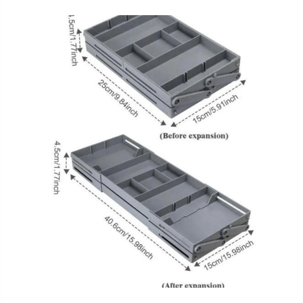 Organizador Cajon Plastico Expandible Multiusos img #3