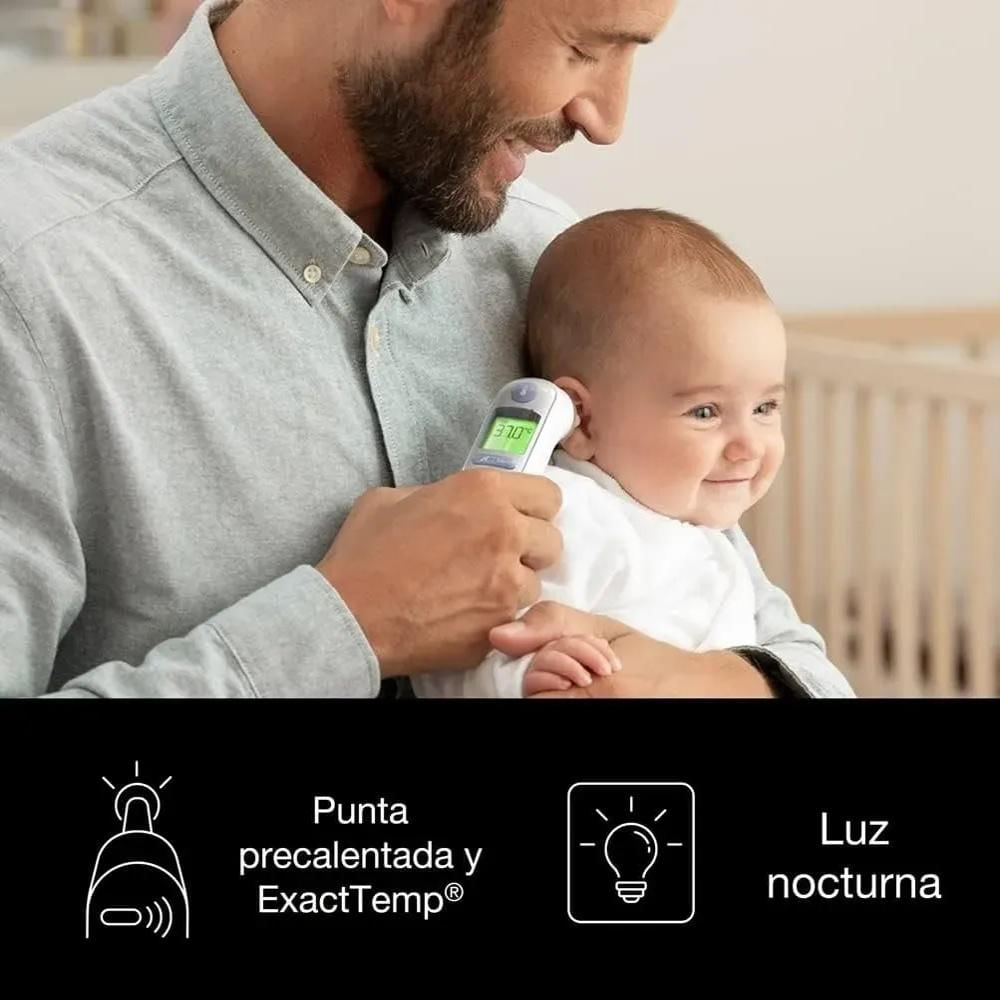 Termómetro De Oído Braun Irt 6520 Para Bebés Blanco img #3