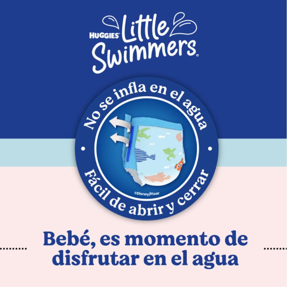Pañales HUGGIES little swimmers 23/MG (11  und) img #2