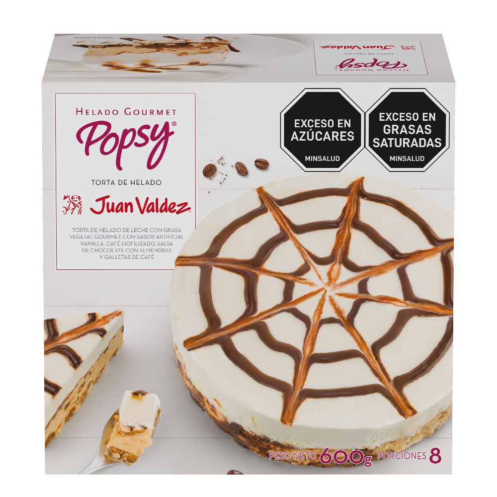 Torta de helado POPSY Juan Valdez (600  gr) img #1