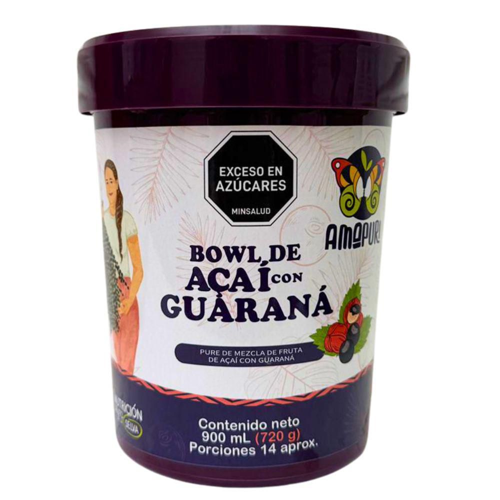 Puré de frutas AMAPURI mezcla de acaí con guaraná (720  gr) img #1