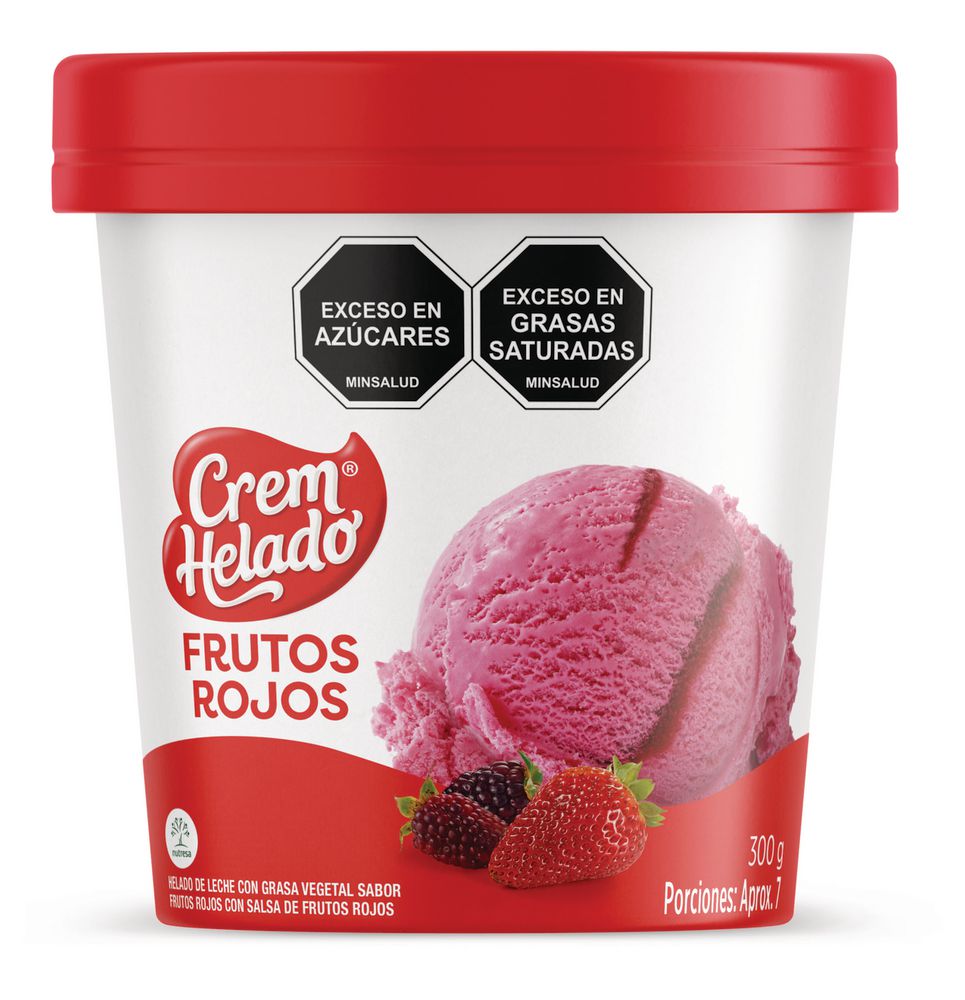 Helado CREM HELADO fruto rojos vaso (300  gr) img #2