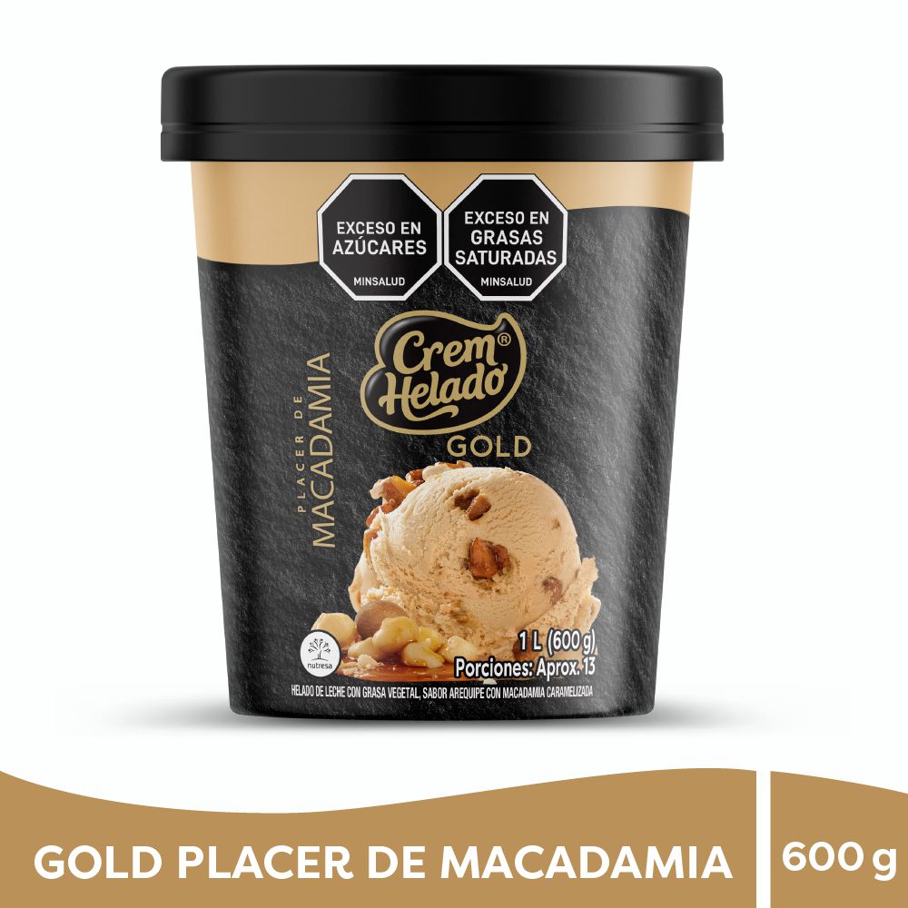 Helado CREM HELADO placer de macadamia (600  gr) img #1