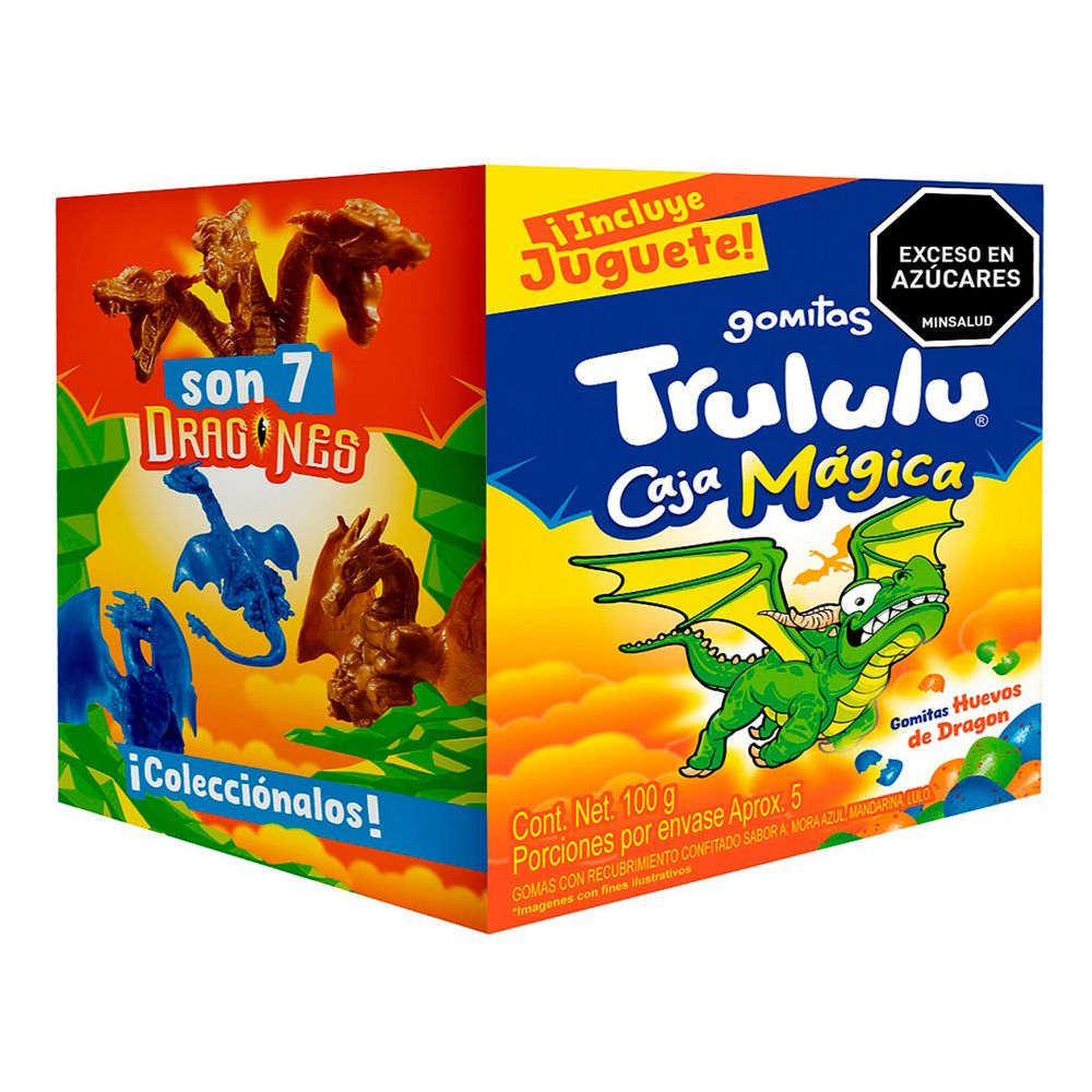 Gomitas TRULULU confitado mora caja mágica (100  gr) img #1