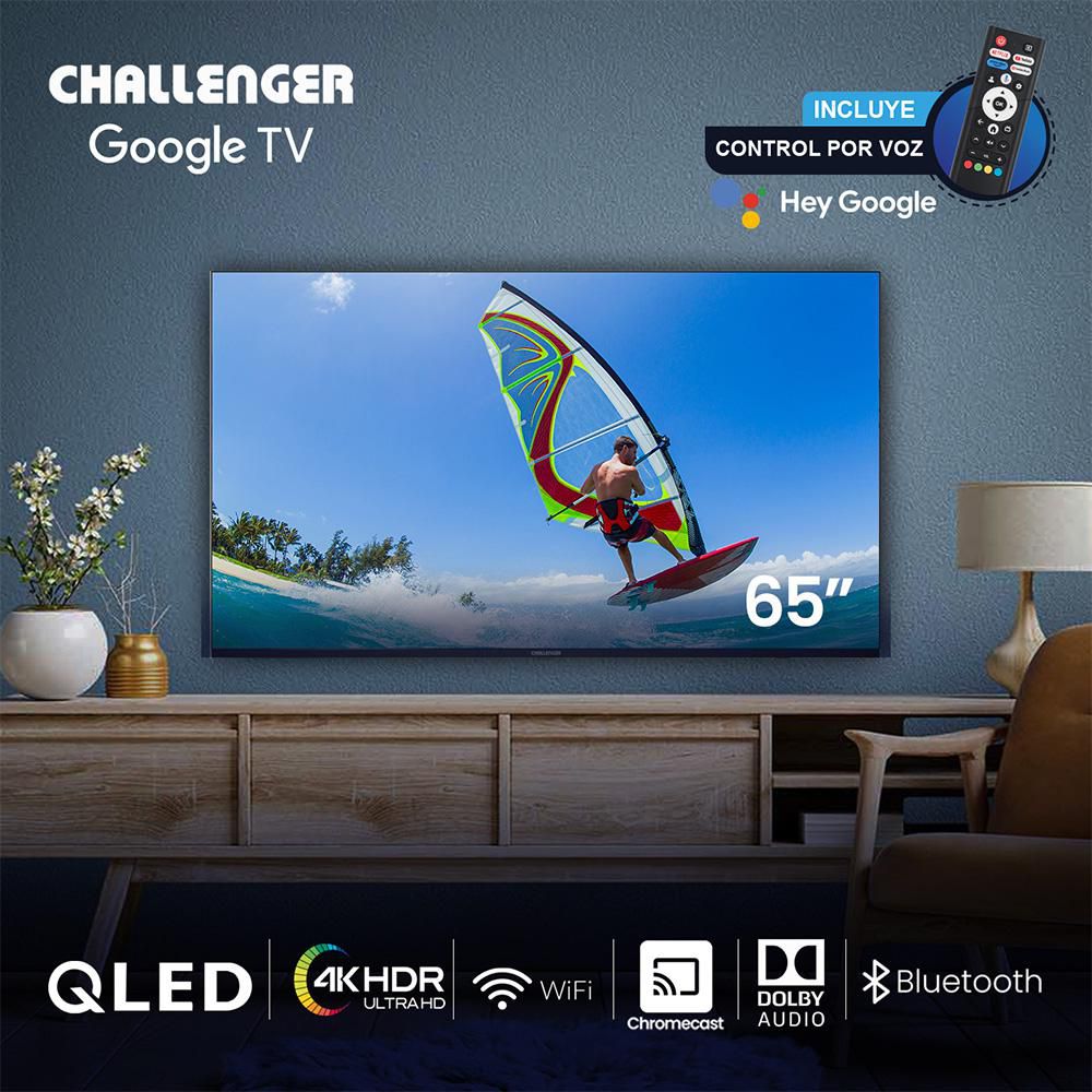 Televisor CHALLENGER 65 pulgadas QLED Uhd4K Smart TV 65KG290 img #9