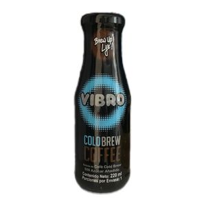 Bebida de café VIBRO cold brew sin azúcar (220 ml)