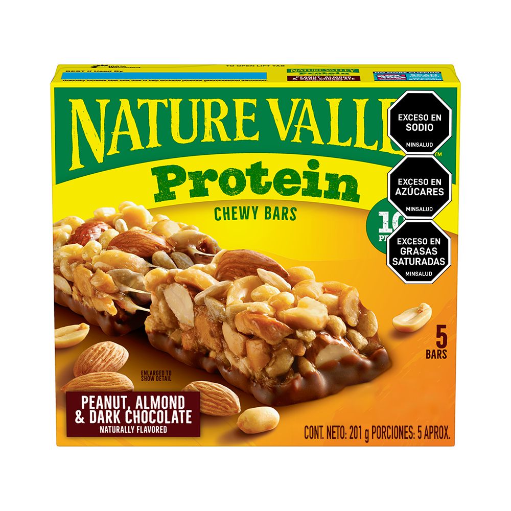 Granola NATURE VALLEY MARCA EXCLUSIVA barra maní, almendras y chocolate (200  gr) img #1