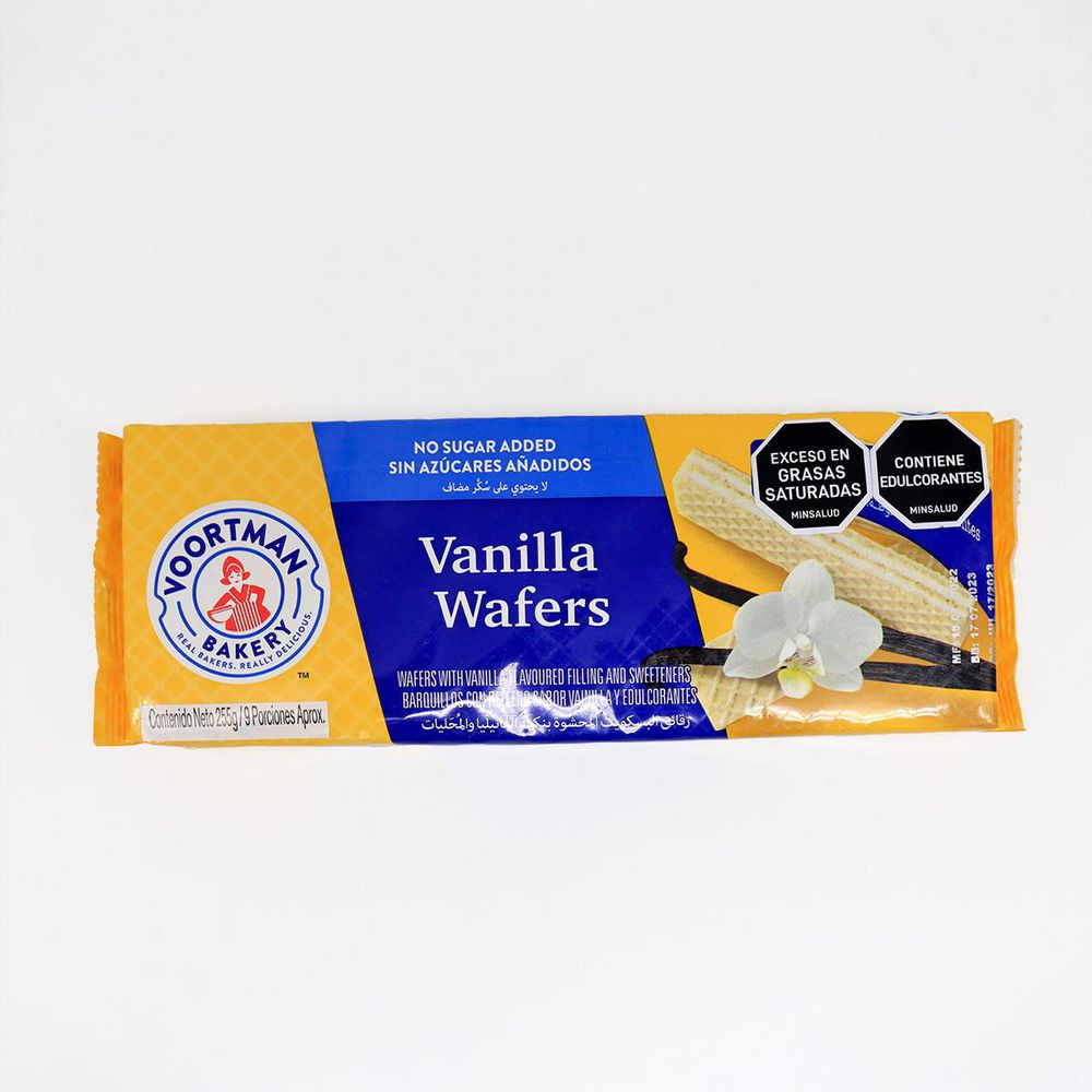 Galletas VOORTMAN wafer vainilla (255  gr) img #1