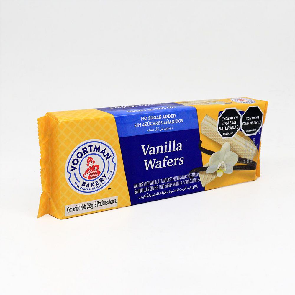 Galletas VOORTMAN wafer vainilla (255  gr) img #2