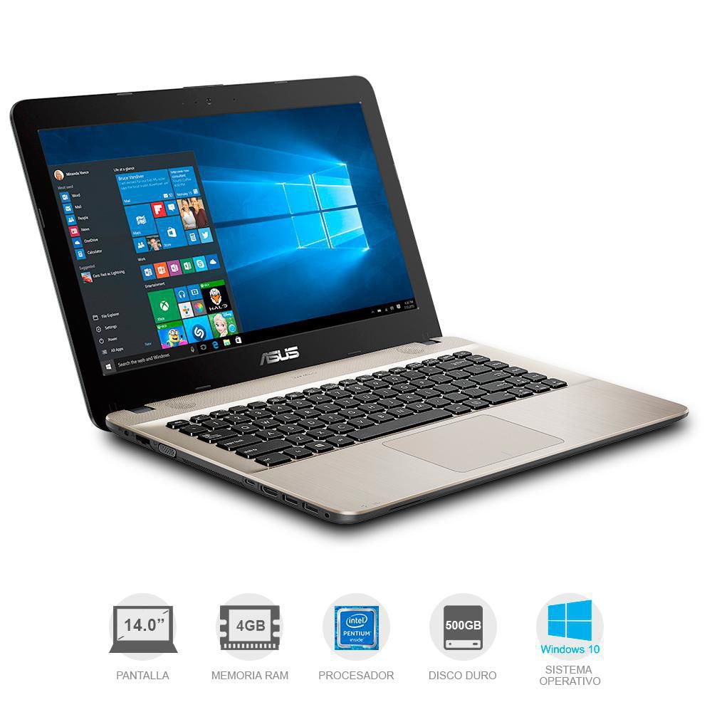 Computador ASUS  Intel Pentium  RAM 4 GB 500 GB HDD X441NAGA2 img #1