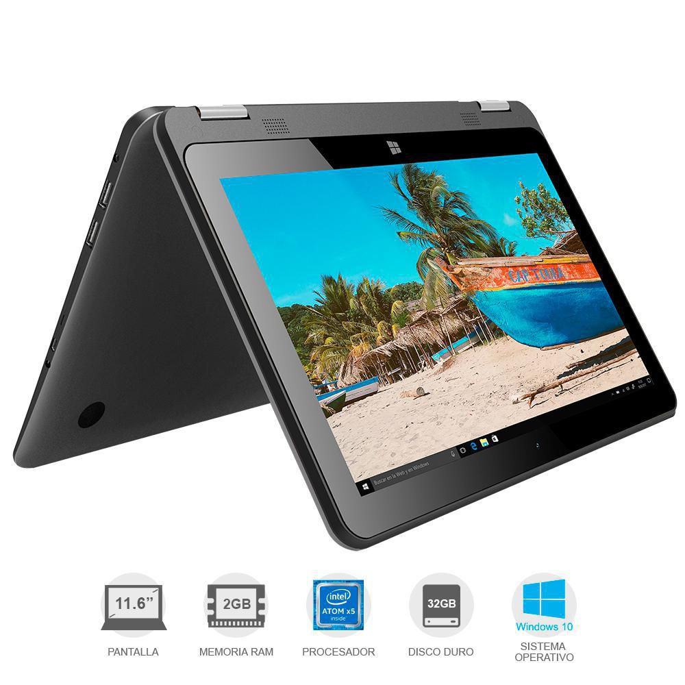 Computador 2 en 1 PCSMART  Intel A6  RAM 2 GB 32 GB SSD 360 PLUS img #1