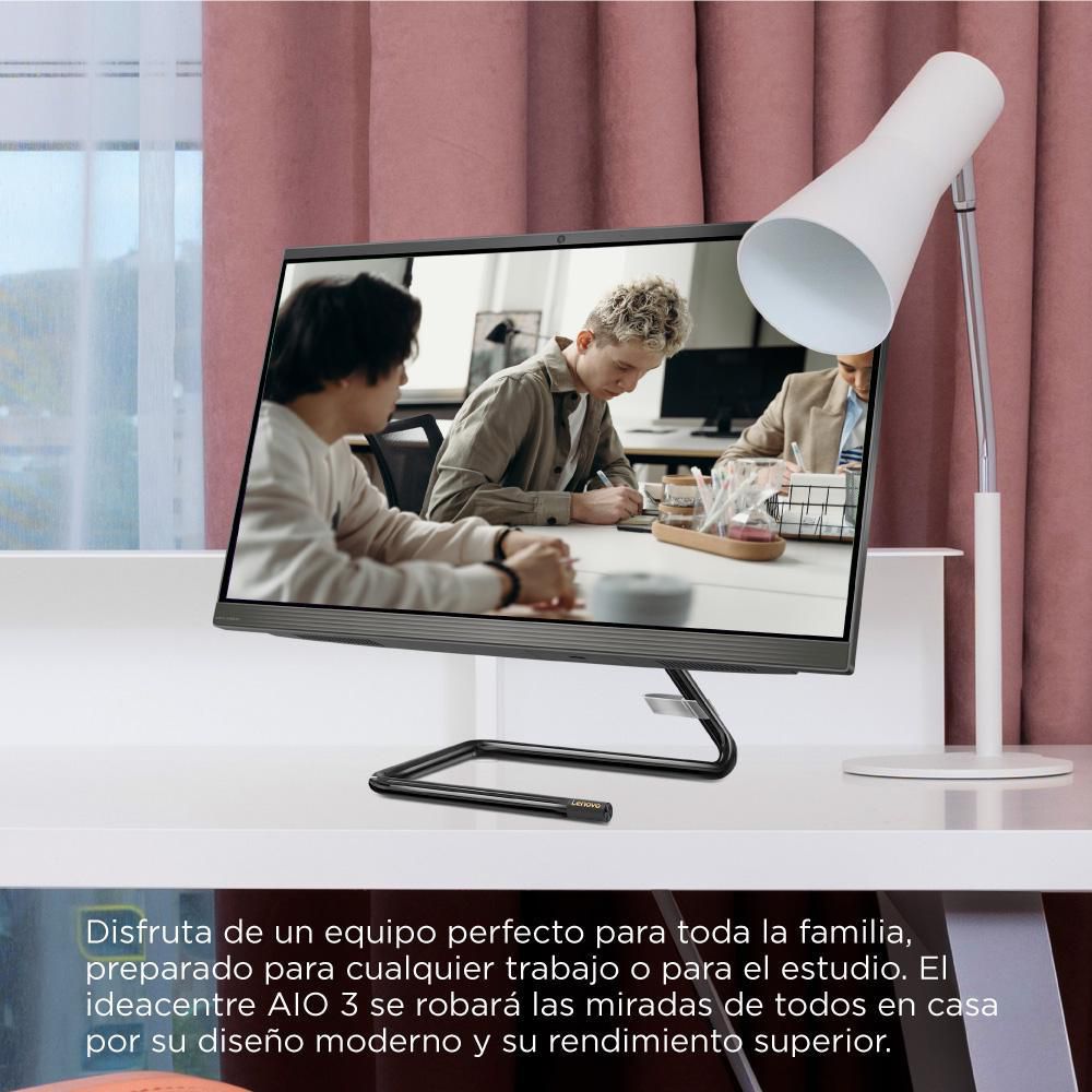 All In One  LENOVO AIO 3 AMD Ryzen 5 4500U RAM 8 GB 512 GB SSD AIO 3 24ARE05 img #3