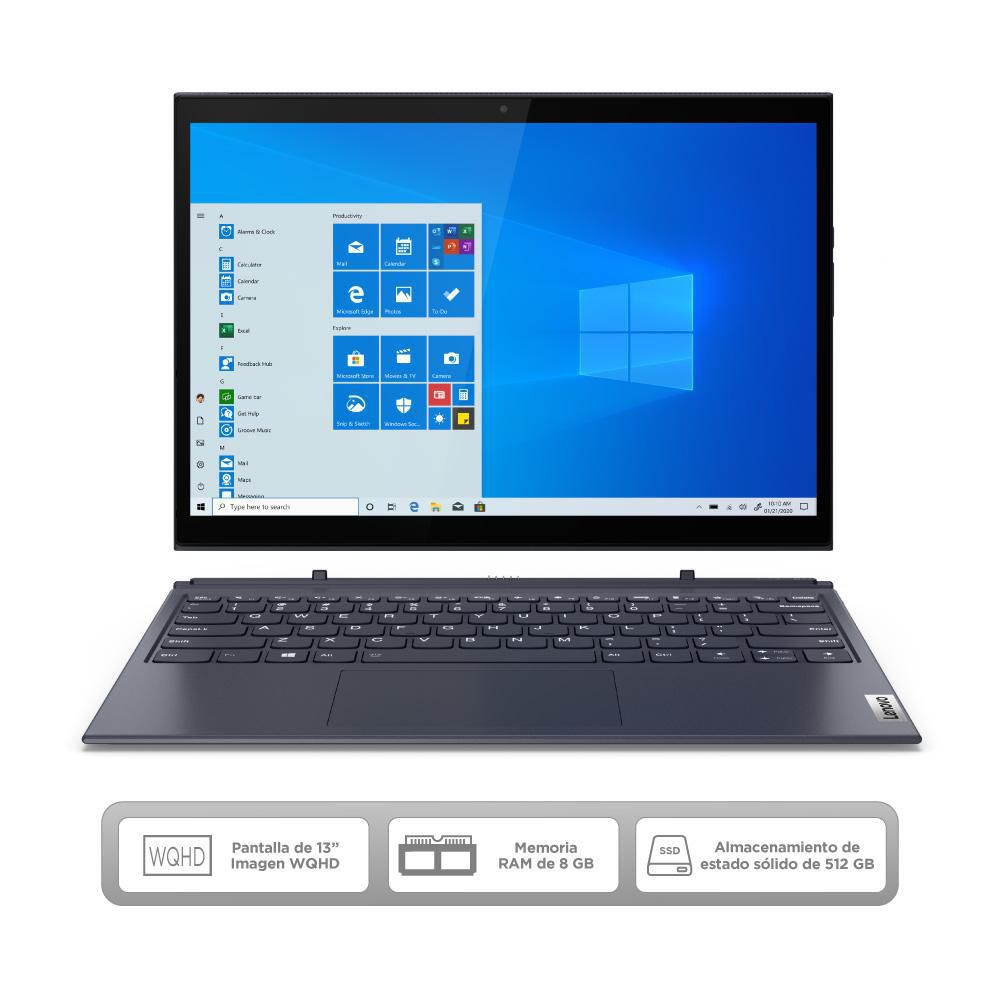 Computador Portátil LENOVO YOGA DUET 7 Intel Core i5 1135G7 RAM 8 GB 512 GB SSD 13ITL6 img #1
