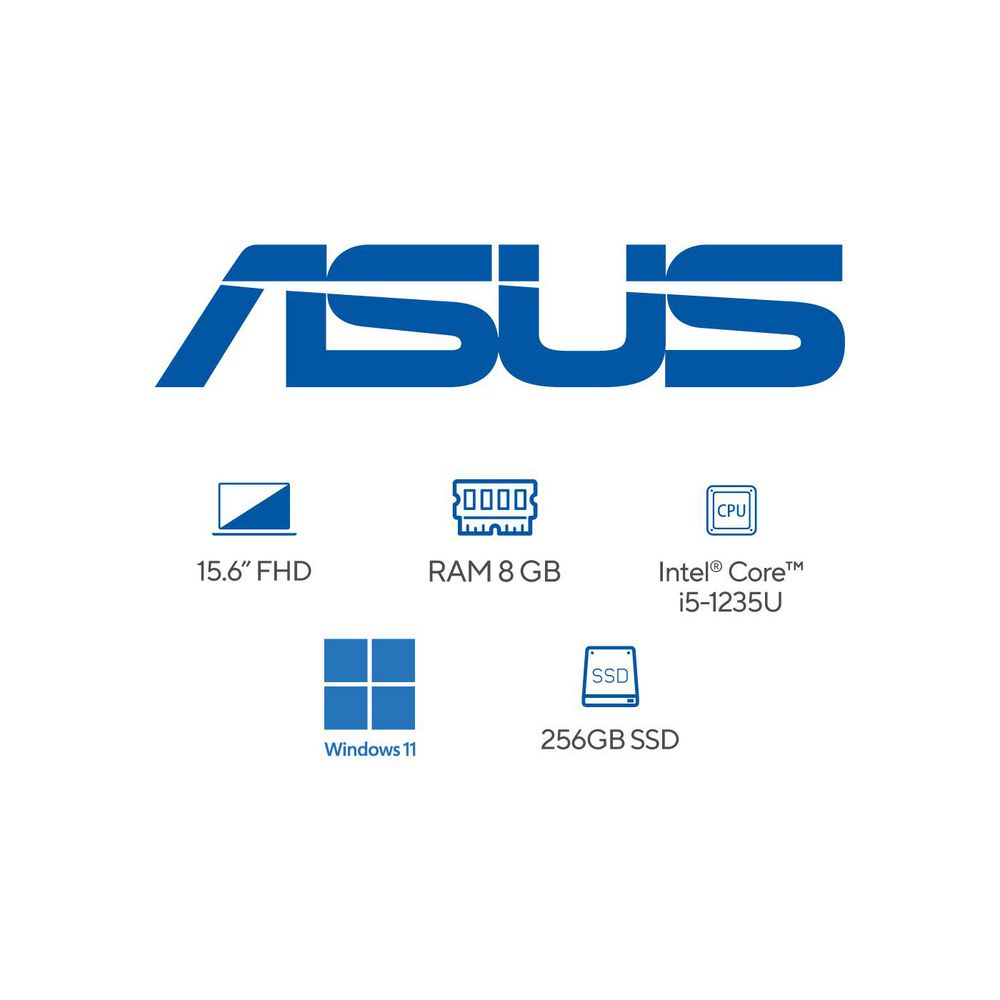 Portatil ASUS Vivobook 15 Intel Core i5 1235U RAM 8 GB 256 GB SSD X1504ZANJ201W img #7