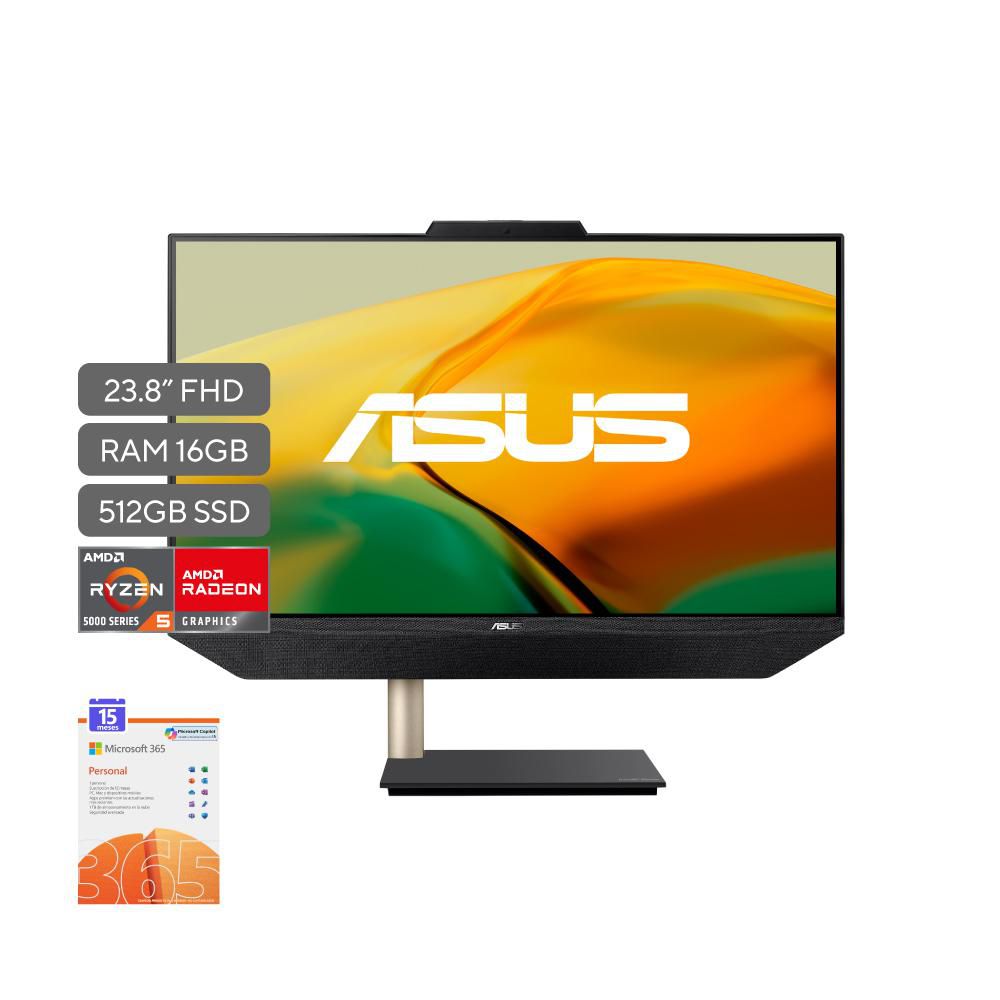 All In One ASUS  AMD Ryzen 5 5625U RAM 16 GB 512 GB SSD M5401WYAKBA015W img #2