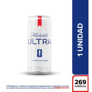 Cerveza MICHELOB ULTRA internacional (269 ml)