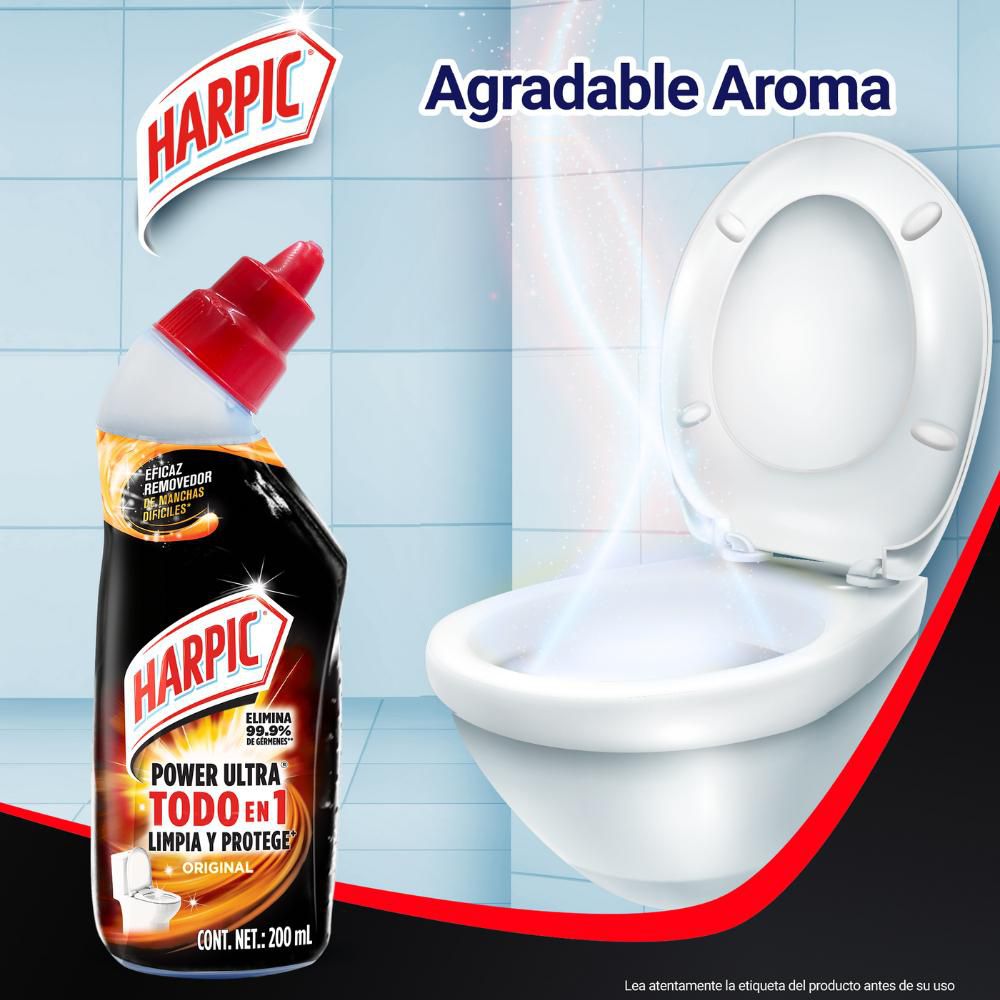 Desinfectante HARPIC power ultra (200  ml) img #2