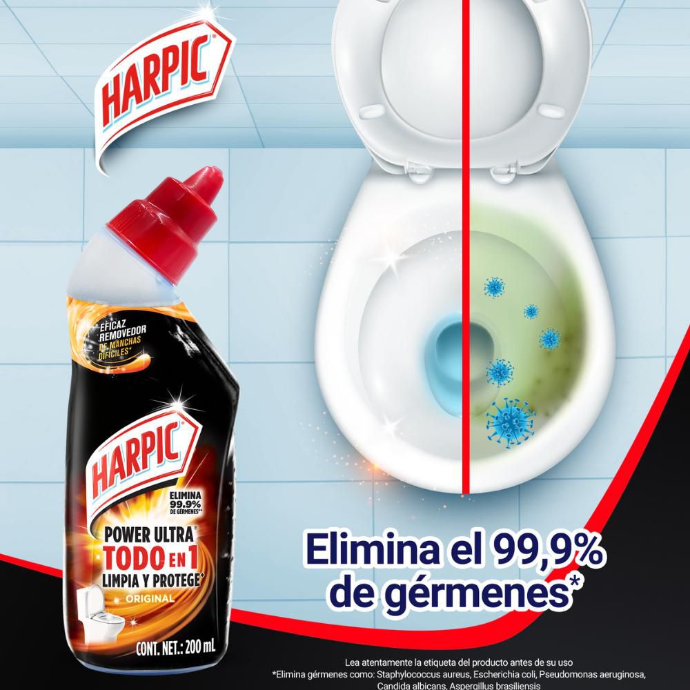 Desinfectante HARPIC power ultra (200  ml) img #3