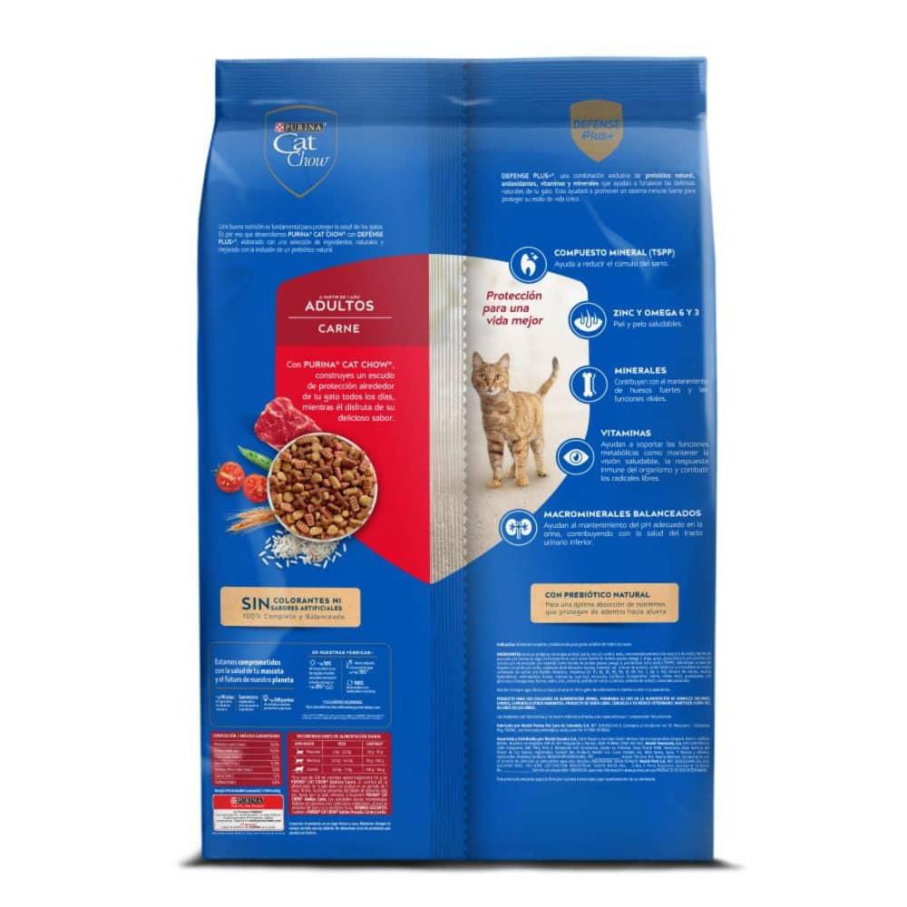 Comida para gatos PURINA CAT CHOW adulto carne (1500  gr) img #2