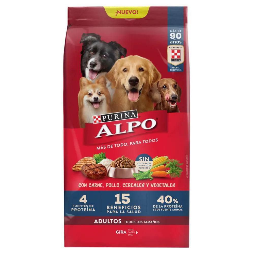 Comida para perros ALPO adultos con cereales y vegetales (2000  gr) img #2
