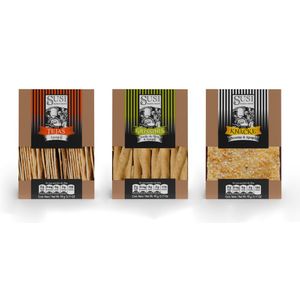 Snack surtido SUSI tejas, grissinis y knackes (275 gr)
