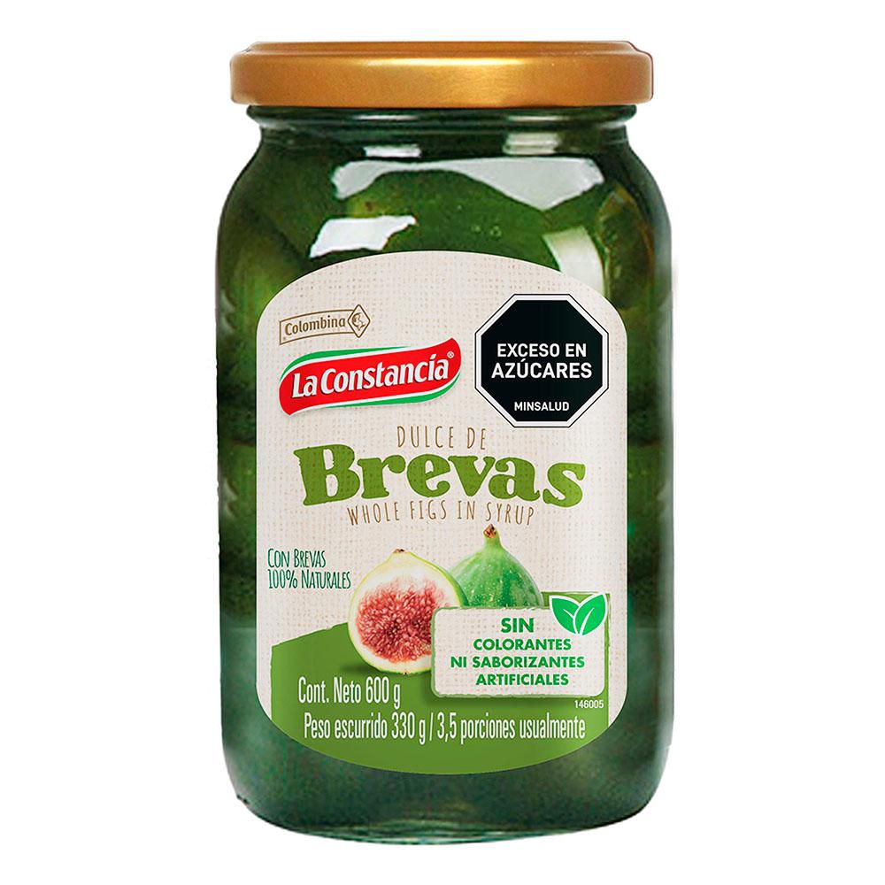 Dulce LA CONSTANCIA con brevas 100 naturales (330  gr) img #1