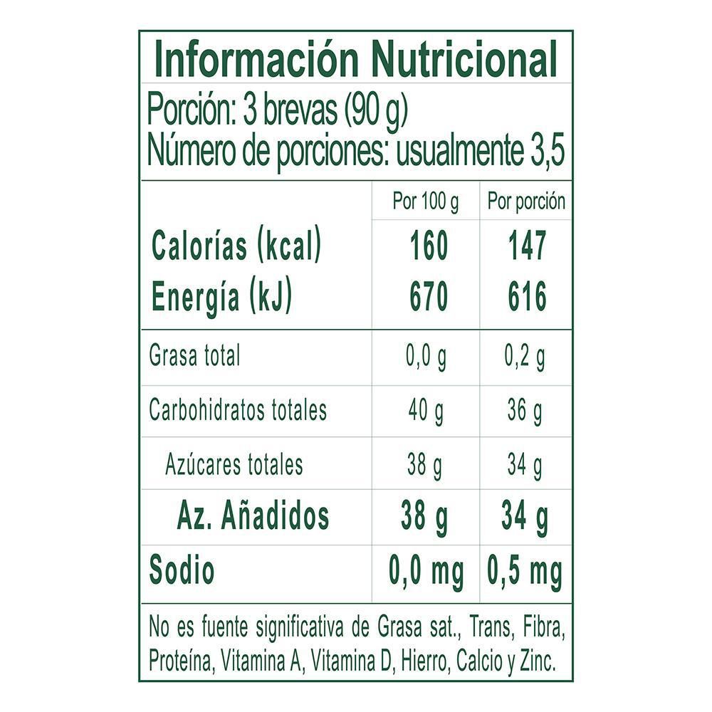 Dulce LA CONSTANCIA con brevas 100 naturales (330  gr) img #4