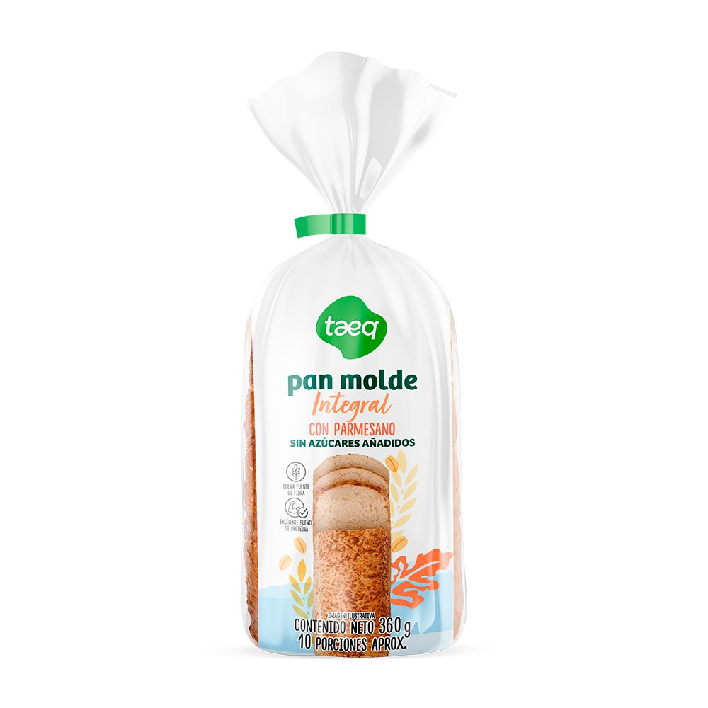 Pan Molde  Integral Con Parmesano TAEQ 360  gr img #1