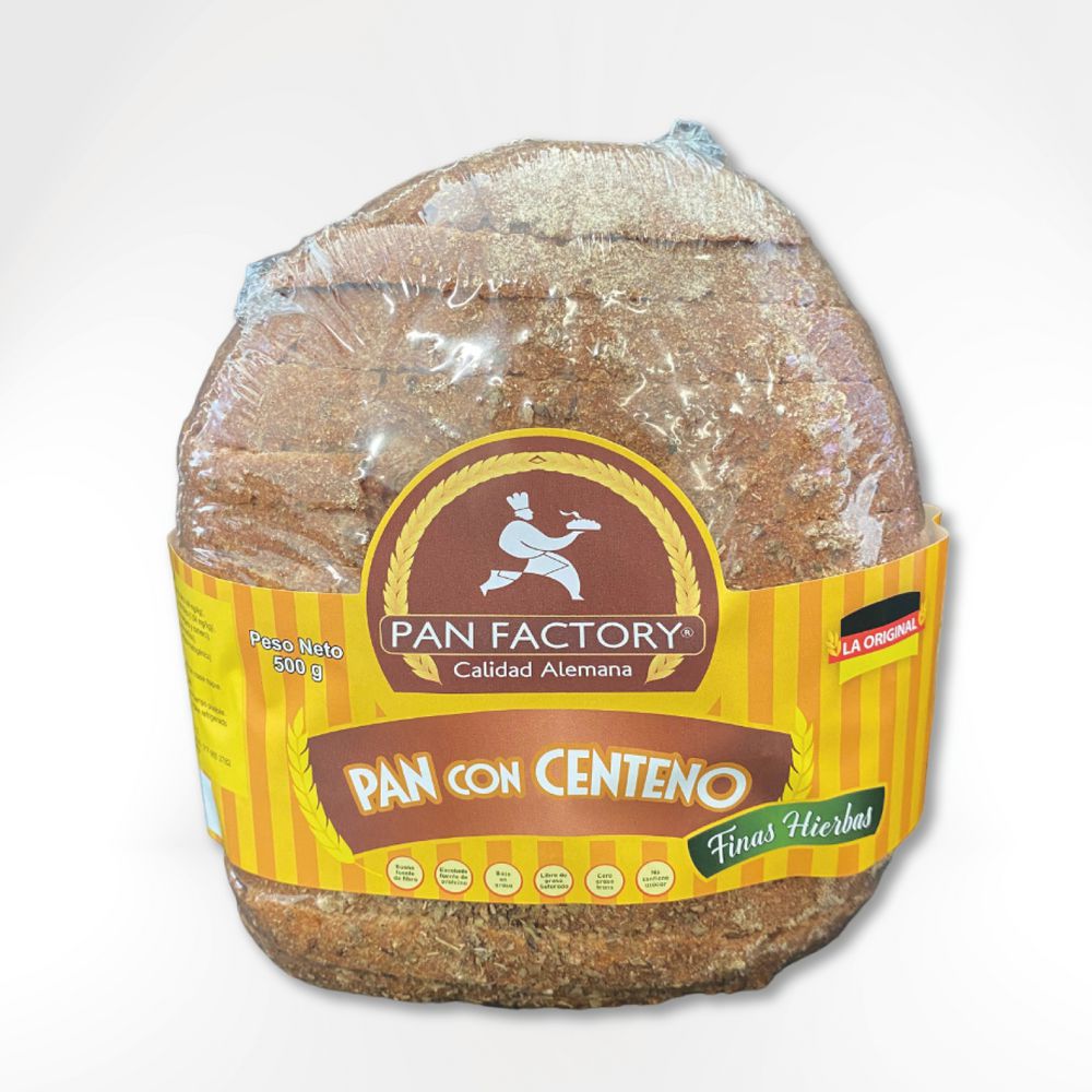 Pan Centeno Fina Hierbas PAN FACTORY 500  gr img #1