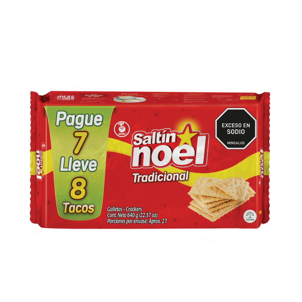 Galletas SALTIN NOEL tradicional 8 tacos (560  gr) img #2