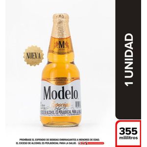 Cerveza MODELO botella especial (355 ml)