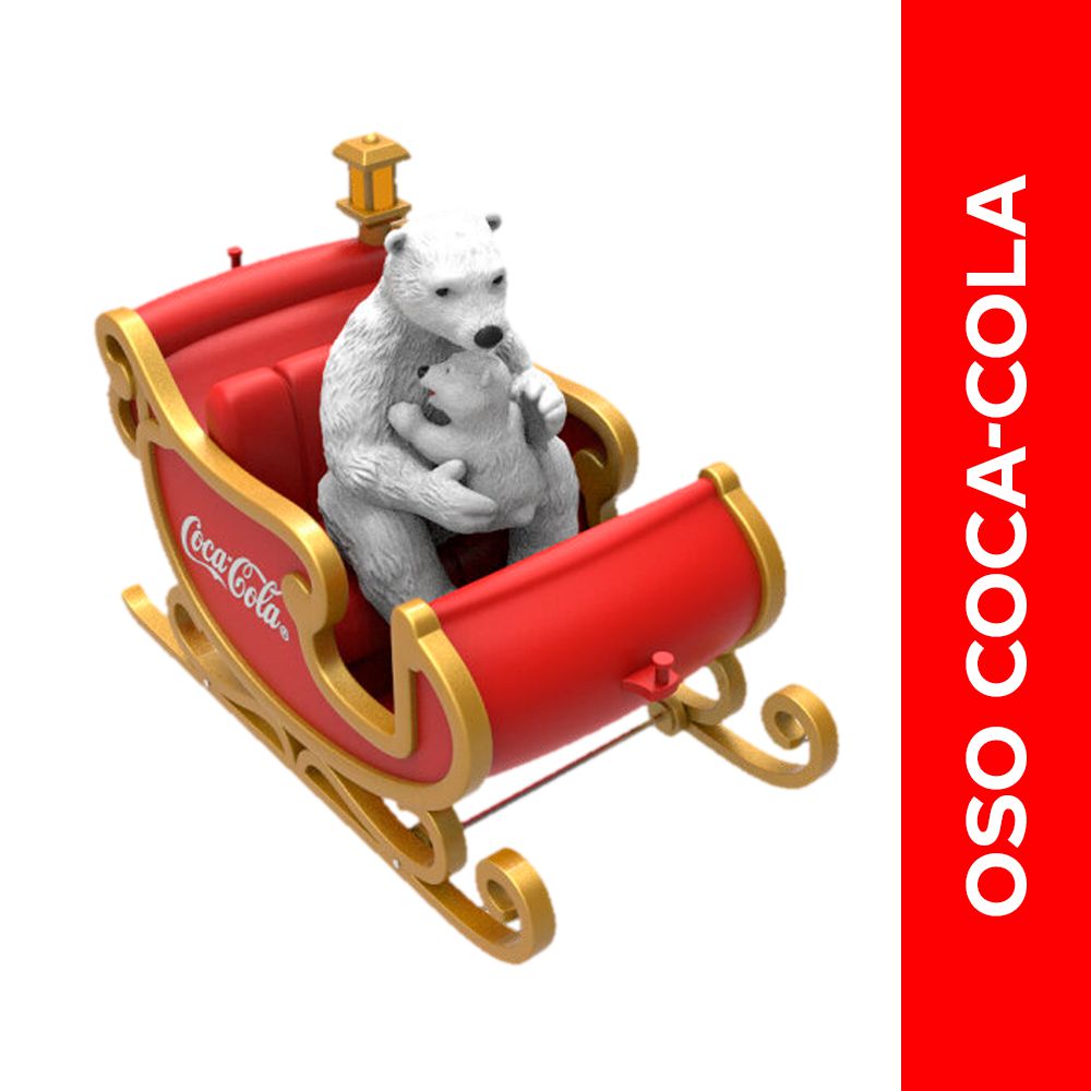 Trineo Oso  COCA COLA Oso (1  und) img #1