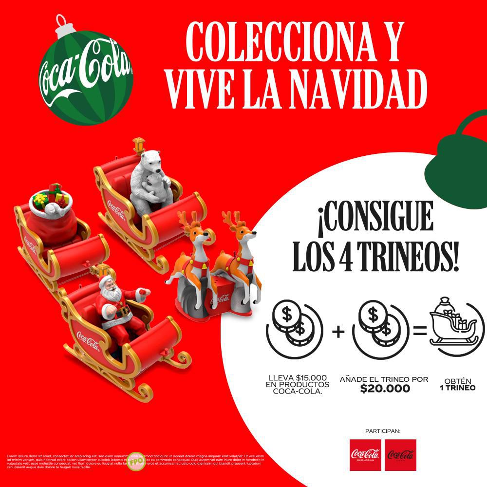 Trineo Oso  COCA COLA Oso (1  und) img #2