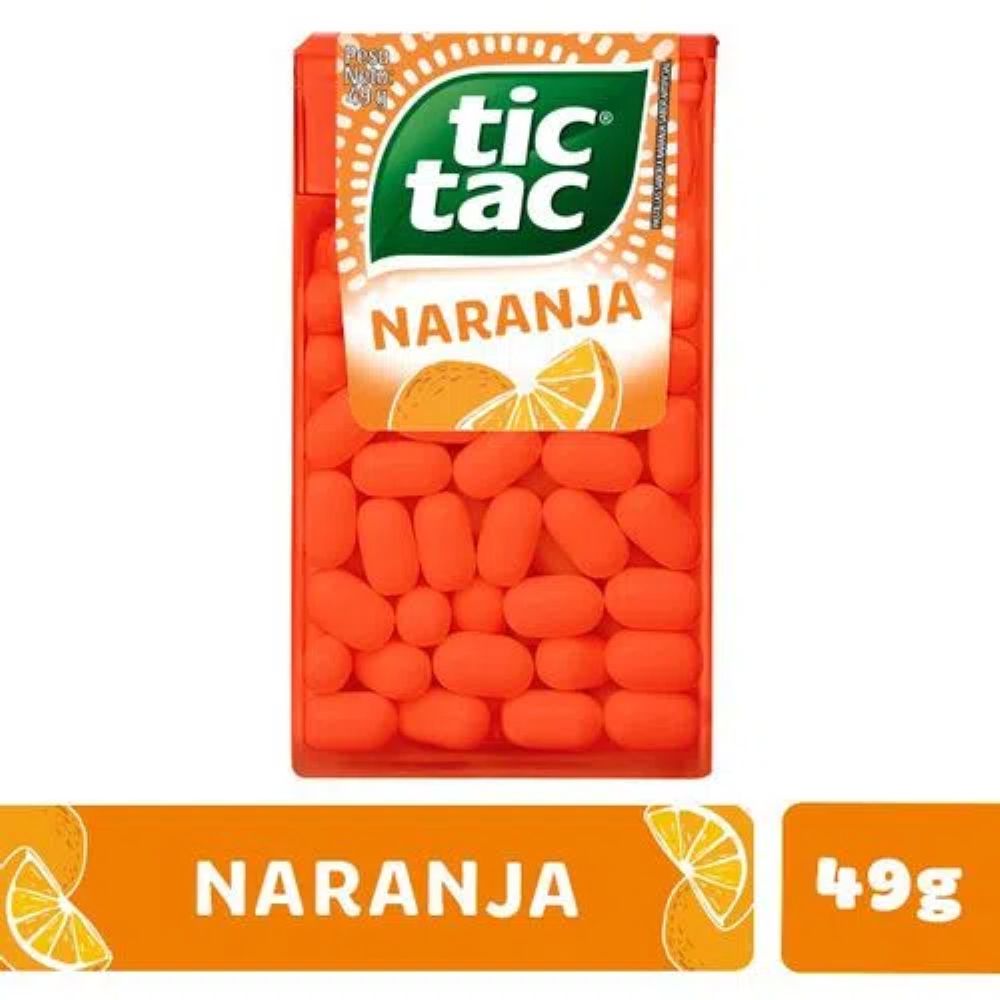 Dulces TIC TAC sabor a naranja (49  gr) img #1