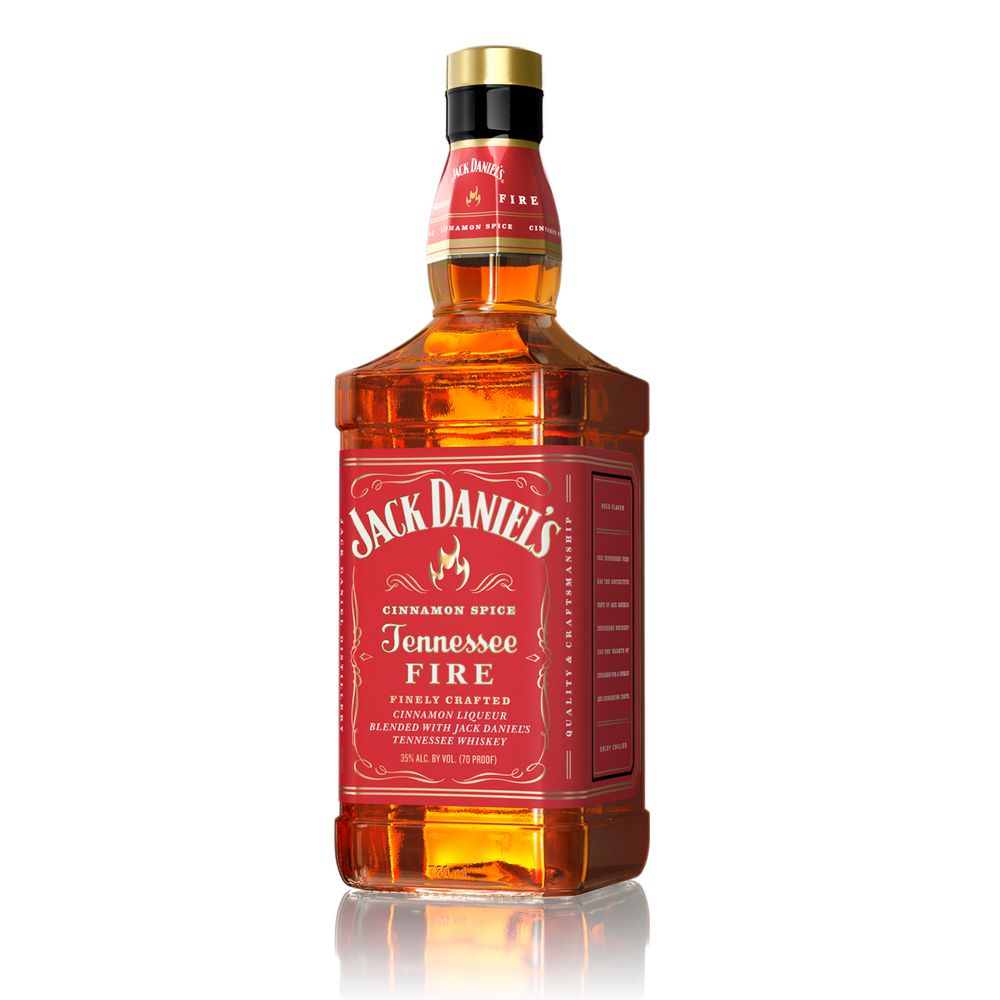 Whiskey JACK DANIELS Blended Tennessee Fire  (750  ml) img #2