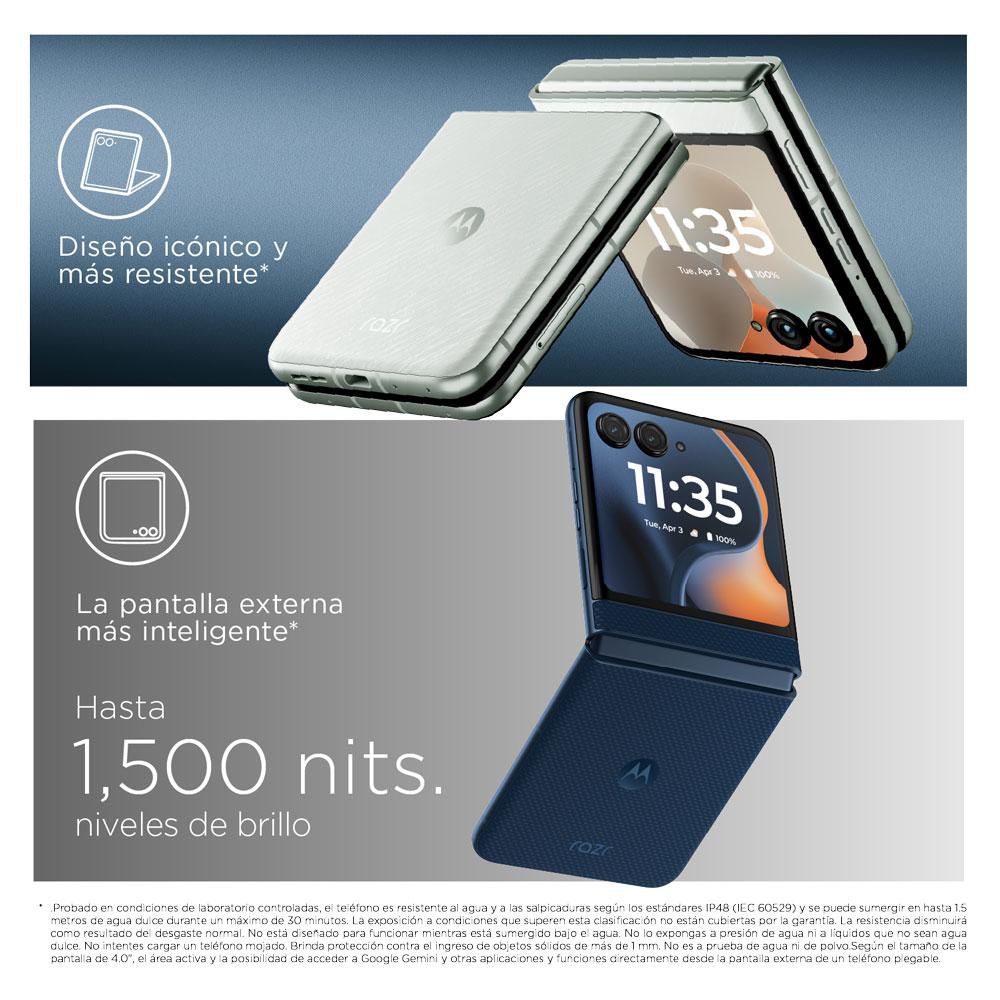 Celular MOTOROLA Razr 60 5G 512 GB 12 GB RAM Azul img #8