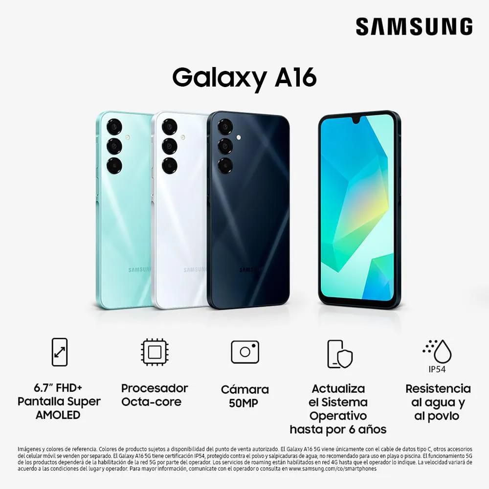 Celular SAMSUNG Galaxy A16 256 GB 8 GB RAM Verde img #2