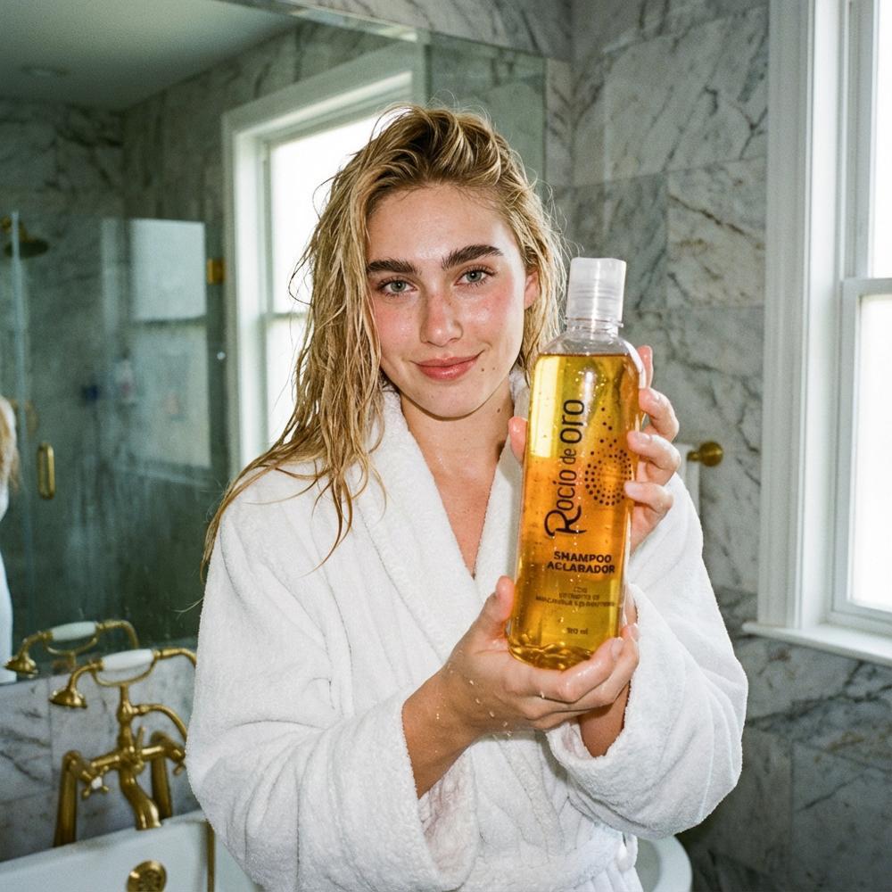 Shampoo Aclarador Rocío De Oro X 500 Ml img #2