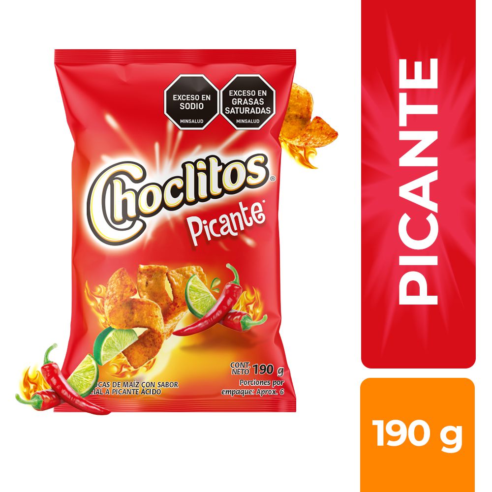 Pasabocas CHOCLITOS Picante (190  gr) img #1