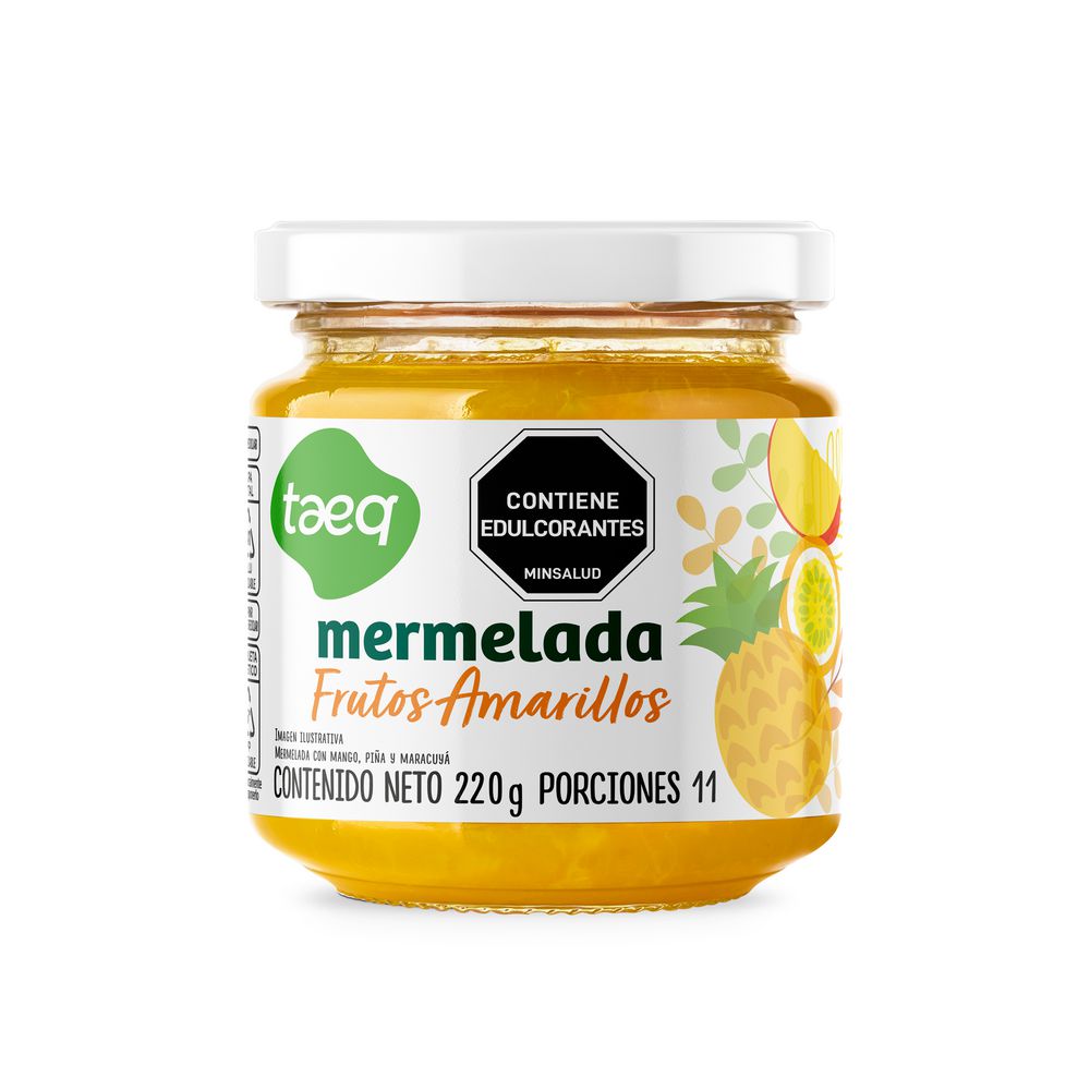 Mermelada TAEQ de frutos amarillos (220  gr) img #1