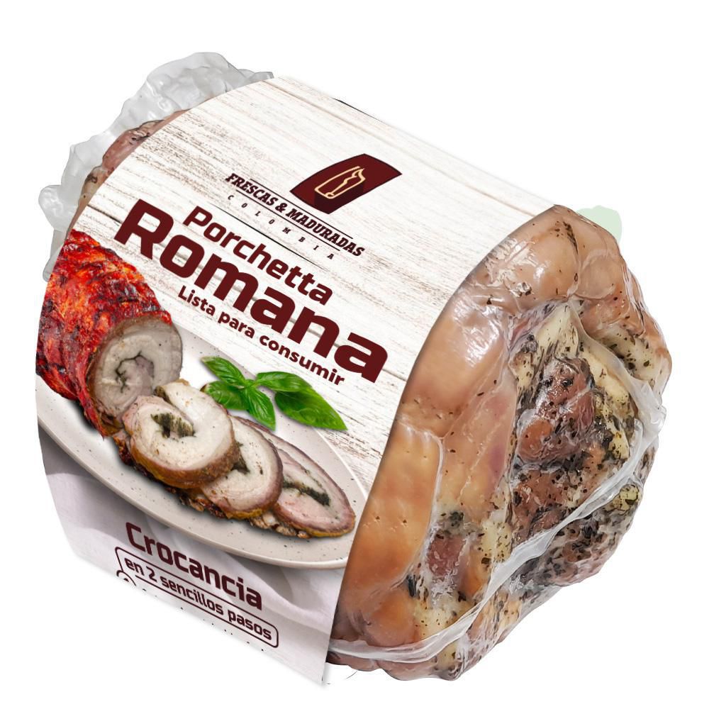 Porchetta de cerdo FRESCAS & MADURADAS COLOMBIA en rollo img #1