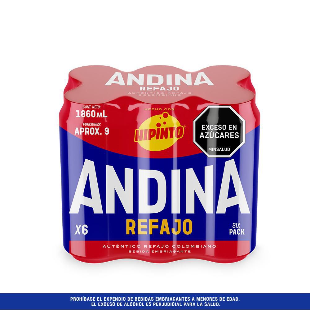Refajo ANDINA embriagante hipinto (1860  ml) img #2