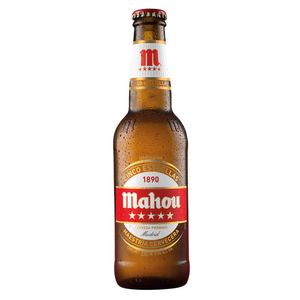 Cerveza MAHOU cinco estrellas (330 ml)