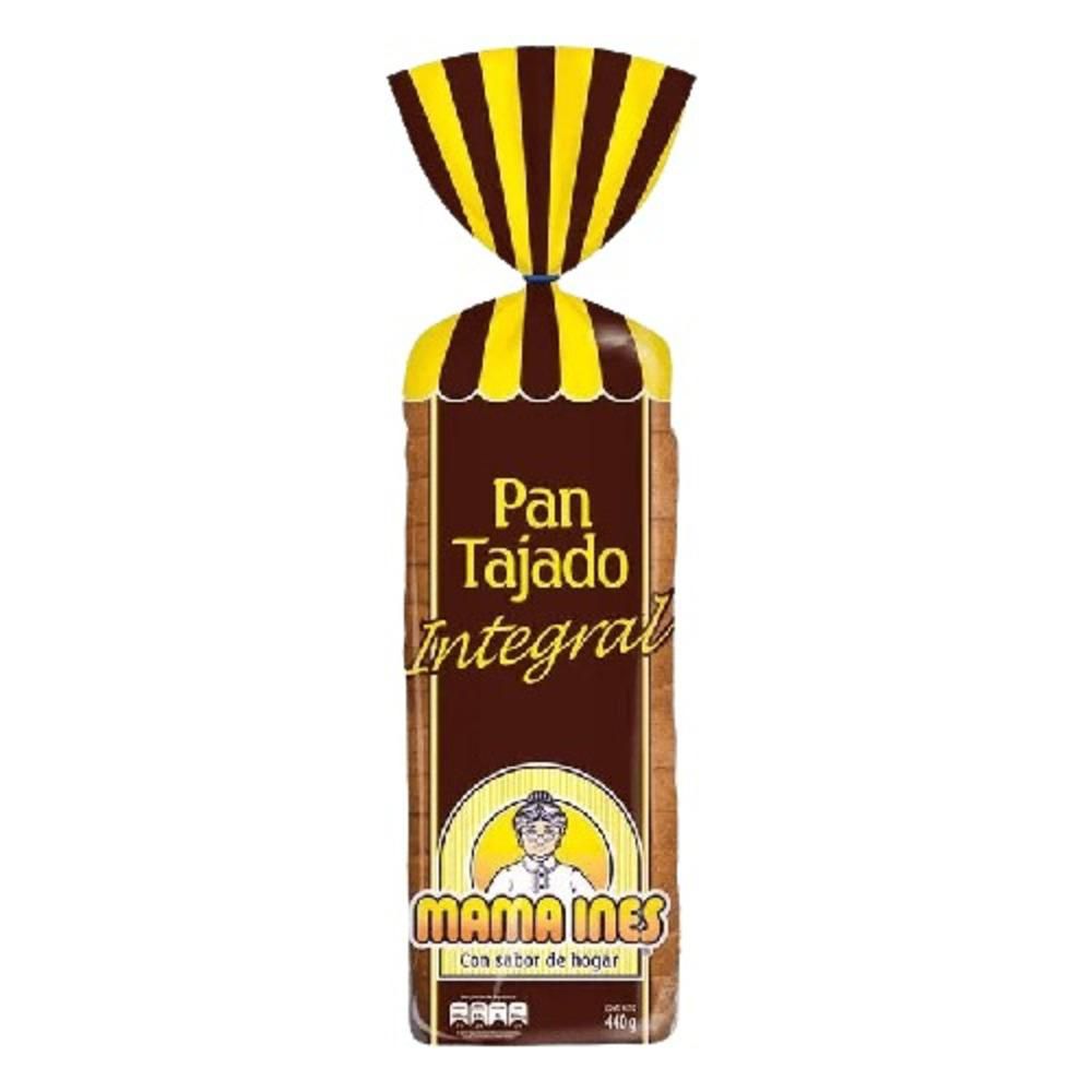 Pan Tajado MAMA INES Integral (440  gr) img #1