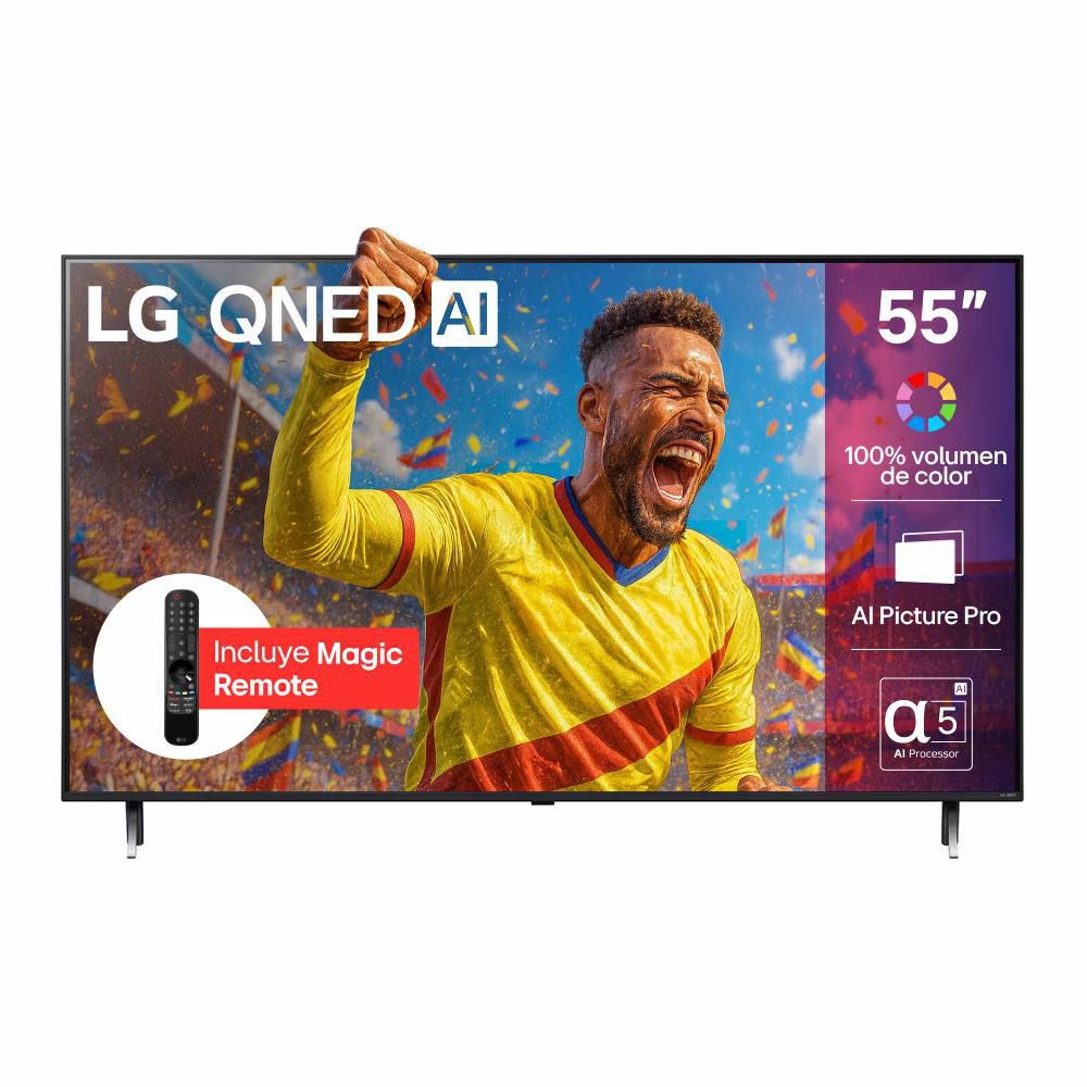 Televisor LG 55 pulgadas QNED Uhd4K Smart TV 55QNED80TSA img #1