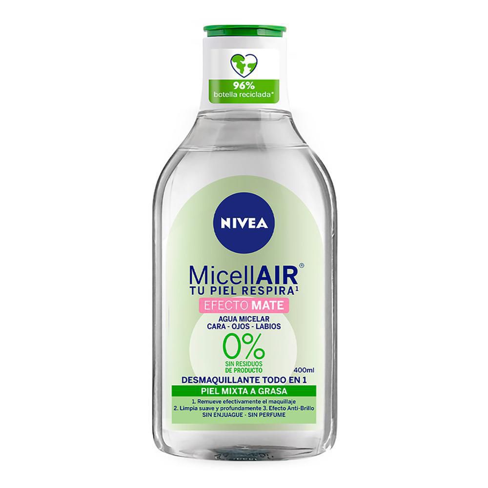 Agua micelar NIVEA desmaquillante efecto mate (400  ml) img #1