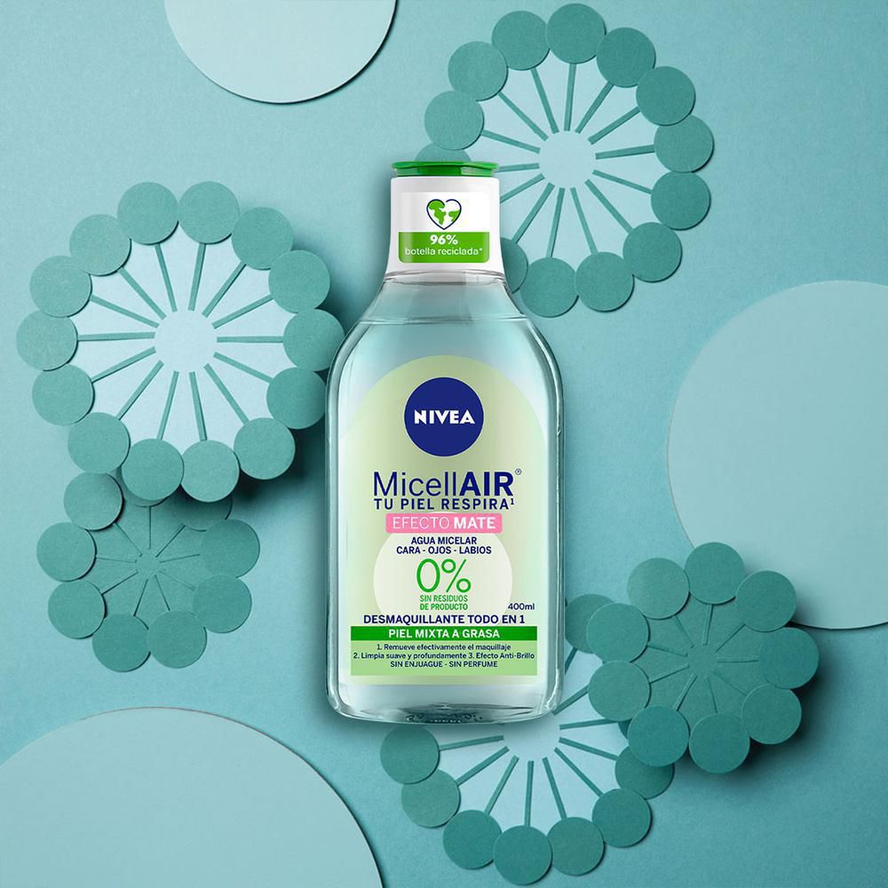 Agua micelar NIVEA desmaquillante efecto mate (400  ml) img #4