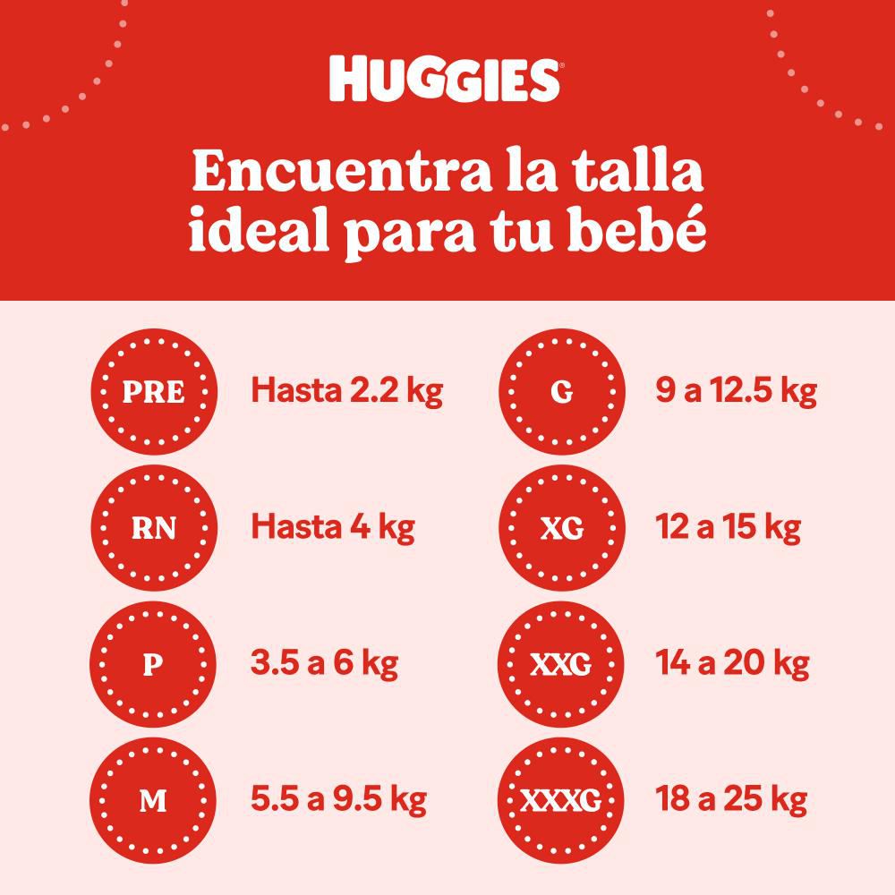 Pañales HUGGIES active sec talla XG (50  und) img #2